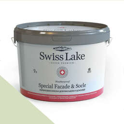 Краски Swiss Lake Special Faсade & Socle (для фасадов и цоколей) 9л. tender green sl-2462 Краски Swiss Lake Special Faсade & Socle (для фасадов и цоколей) 9л. tender green sl-2462