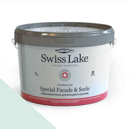 Краски Swiss Lake Special Faсade & Socle (для фасадов и цоколей) 9л. soft green sl-2326 Краски Swiss Lake Special Faсade & Socle (для фасадов и цоколей) 9л. soft green sl-2326