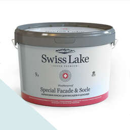 Краски Swiss Lake Special Faсade & Socle (для фасадов и цоколей) 9л. hydrangea blue sl-2245 Краски Swiss Lake Special Faсade & Socle (для фасадов и цоколей) 9л. hydrangea blue sl-2245