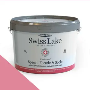 Фото Краски Swiss Lake Special Faсade & Socle (для фасадов и цоколей) 9л. pink dream sl-1366 - 1 Краски Swiss Lake Special Faсade & Socle (для фасадов и цоколей) 9л. pink dream sl-1366 - фото 1