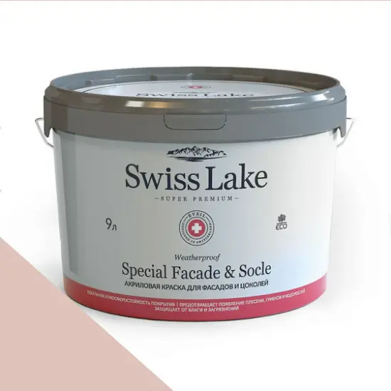 Фото Краски Swiss Lake Special Faсade & Socle (для фасадов и цоколей) 9л. camellia rose sl-1576 - 1 Краски Swiss Lake Special Faсade & Socle (для фасадов и цоколей) 9л. camellia rose sl-1576 - фото 1
