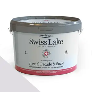 Фото Краски Swiss Lake Special Faсade & Socle (для фасадов и цоколей) 9л. zinc sl-1811 - 1 Краски Swiss Lake Special Faсade & Socle (для фасадов и цоколей) 9л. zinc sl-1811 - фото 1