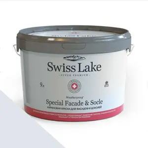 Фото Краски Swiss Lake Special Faсade & Socle (для фасадов и цоколей) 9л. warm monsoon sl-1913 - 1 Краски Swiss Lake Special Faсade & Socle (для фасадов и цоколей) 9л. warm monsoon sl-1913 - фото 1