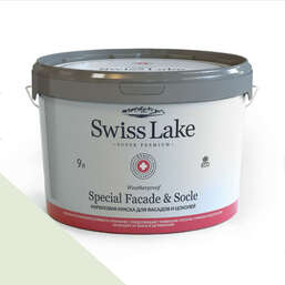 Краски Swiss Lake Special Faсade & Socle (для фасадов и цоколей) 9л. pear green sl-2468 Краски Swiss Lake Special Faсade & Socle (для фасадов и цоколей) 9л. pear green sl-2468