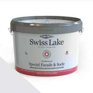 Фото Краски Swiss Lake Special Faсade & Socle (для фасадов и цоколей) 9л. coronation sl-1965 - 1 Краски Swiss Lake Special Faсade & Socle (для фасадов и цоколей) 9л. coronation sl-1965 - фото 1