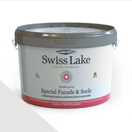 Фото Краски Swiss Lake Special Faсade & Socle (для фасадов и цоколей) 9л. stone pavilion sl-2755 - 1 Краски Swiss Lake Special Faсade & Socle (для фасадов и цоколей) 9л. stone pavilion sl-2755 - фото 1