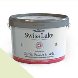 Краски Swiss Lake Special Faсade & Socle (для фасадов и цоколей) 9л. lily green sl-2523 Краски Swiss Lake Special Faсade & Socle (для фасадов и цоколей) 9л. lily green sl-2523