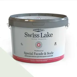Фото Краски Swiss Lake Special Faсade & Socle (для фасадов и цоколей) 9л. surf green sl-2447 - 1 Краски Swiss Lake Special Faсade & Socle (для фасадов и цоколей) 9л. surf green sl-2447 - фото 1