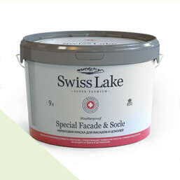Краски Swiss Lake Special Faсade & Socle (для фасадов и цоколей) 9л. citra lime sl-2467 Краски Swiss Lake Special Faсade & Socle (для фасадов и цоколей) 9л. citra lime sl-2467