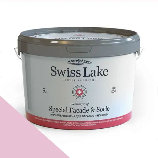 Фото Краски Swiss Lake Special Faсade & Socle (для фасадов и цоколей) 9л. pink quartz sl-1351 - 1 Краски Swiss Lake Special Faсade & Socle (для фасадов и цоколей) 9л. pink quartz sl-1351 - фото 1