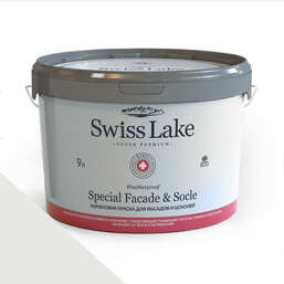 Краски Swiss Lake Special Faсade & Socle (для фасадов и цоколей) 9л. perfect white sl-0022 Краски Swiss Lake Special Faсade & Socle (для фасадов и цоколей) 9л. perfect white sl-0022