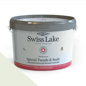Фото Краски Swiss Lake Special Faсade & Socle (для фасадов и цоколей) 9л. iced mint sl-2452 - 1 Краски Swiss Lake Special Faсade & Socle (для фасадов и цоколей) 9л. iced mint sl-2452 - фото 1