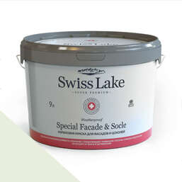 Краски Swiss Lake Special Faсade & Socle (для фасадов и цоколей) 9л. iced mint sl-2452 Краски Swiss Lake Special Faсade & Socle (для фасадов и цоколей) 9л. iced mint sl-2452