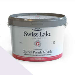 Краски Swiss Lake Special Faсade & Socle (для фасадов и цоколей) 9л. misty lilac sl-1803 Краски Swiss Lake Special Faсade & Socle (для фасадов и цоколей) 9л. misty lilac sl-1803