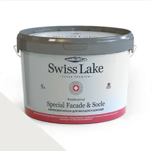 Фото Краски Swiss Lake Special Faсade & Socle (для фасадов и цоколей) 9л. lightest sky sl-2741 - 1 Краски Swiss Lake Special Faсade & Socle (для фасадов и цоколей) 9л. lightest sky sl-2741 - фото 1