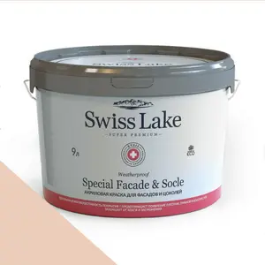Фото Краски Swiss Lake Special Faсade & Socle (для фасадов и цоколей) 9л. apricot macaron sl-1536 - 1 Краски Swiss Lake Special Faсade & Socle (для фасадов и цоколей) 9л. apricot macaron sl-1536 - фото 1