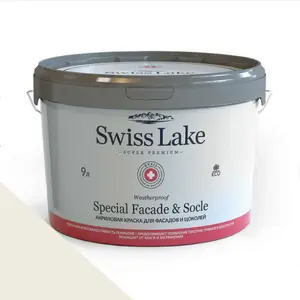 Фото Краски Swiss Lake Special Faсade & Socle (для фасадов и цоколей) 9л. glacial ice sl-0091 - 1 Краски Swiss Lake Special Faсade & Socle (для фасадов и цоколей) 9л. glacial ice sl-0091 - фото 1