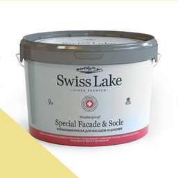 Краски Swiss Lake Special Faсade & Socle (для фасадов и цоколей) 9л. fresh lemonade sl-0975 Краски Swiss Lake Special Faсade & Socle (для фасадов и цоколей) 9л. fresh lemonade sl-0975