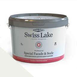 Краски Swiss Lake Special Faсade & Socle (для фасадов и цоколей) 9л. fresh morning sl-0098 Краски Swiss Lake Special Faсade & Socle (для фасадов и цоколей) 9л. fresh morning sl-0098