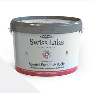 Фото Краски Swiss Lake Special Faсade & Socle (для фасадов и цоколей) 9л. mountain air sl-0094 - 1 Краски Swiss Lake Special Faсade & Socle (для фасадов и цоколей) 9л. mountain air sl-0094 - фото 1