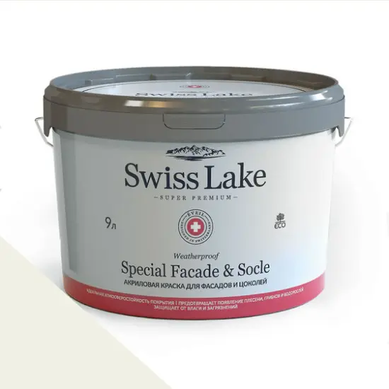 Фото Краски Swiss Lake Special Faсade & Socle (для фасадов и цоколей) 9л. albatros sl-0073 - 1 Краски Swiss Lake Special Faсade & Socle (для фасадов и цоколей) 9л. albatros sl-0073 - фото 1