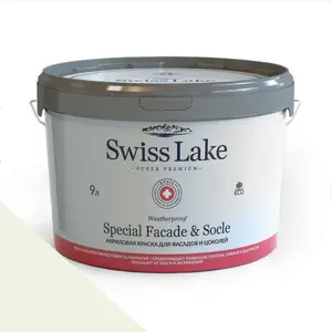 Фото Краски Swiss Lake Special Faсade & Socle (для фасадов и цоколей) 9л. white swan sl-0144 - 1 Краски Swiss Lake Special Faсade & Socle (для фасадов и цоколей) 9л. white swan sl-0144 - фото 1