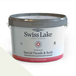 Краски Swiss Lake Special Faсade & Socle (для фасадов и цоколей) 9л. foamwhite sl-0075 Краски Swiss Lake Special Faсade & Socle (для фасадов и цоколей) 9л. foamwhite sl-0075