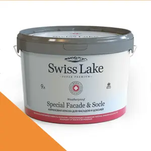 Фото Краски Swiss Lake Special Faсade & Socle (для фасадов и цоколей) 9л. rejuvenate sl-1196 - 1 Краски Swiss Lake Special Faсade & Socle (для фасадов и цоколей) 9л. rejuvenate sl-1196 - фото 1