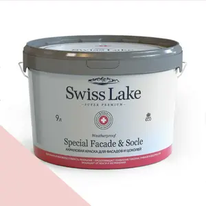 Фото Краски Swiss Lake Special Faсade & Socle (для фасадов и цоколей) 9л. lemonade pink sl-1287 - 1 Краски Swiss Lake Special Faсade & Socle (для фасадов и цоколей) 9л. lemonade pink sl-1287 - фото 1