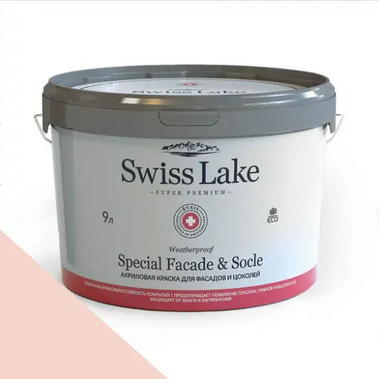 Фото Краски Swiss Lake Special Faсade & Socle (для фасадов и цоколей) 9л. midday blaze sl-1282 - 1 Краски Swiss Lake Special Faсade & Socle (для фасадов и цоколей) 9л. midday blaze sl-1282 - фото 1