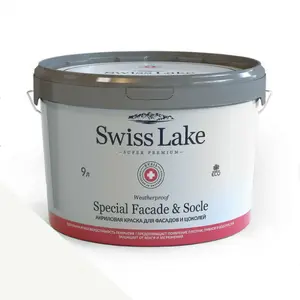 Фото Краски Swiss Lake Special Faсade & Socle (для фасадов и цоколей) 9л. pearls sl-0081 - 1 Краски Swiss Lake Special Faсade & Socle (для фасадов и цоколей) 9л. pearls sl-0081 - фото 1