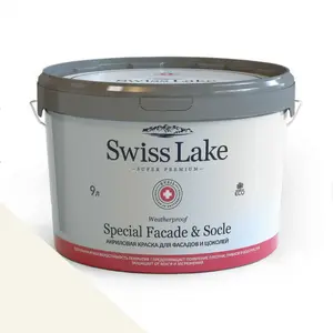 Фото Краски Swiss Lake Special Faсade & Socle (для фасадов и цоколей) 9л. timid white sl-0107 - 1 Краски Swiss Lake Special Faсade & Socle (для фасадов и цоколей) 9л. timid white sl-0107 - фото 1