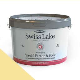 Краски Swiss Lake Special Faсade & Socle (для фасадов и цоколей) 9л. banana pudding sl-0974 Краски Swiss Lake Special Faсade & Socle (для фасадов и цоколей) 9л. banana pudding sl-0974