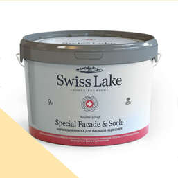 Краски Swiss Lake Special Faсade & Socle (для фасадов и цоколей) 9л. corn pie sl-1017 Краски Swiss Lake Special Faсade & Socle (для фасадов и цоколей) 9л. corn pie sl-1017