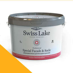 Краски Swiss Lake Special Faсade & Socle (для фасадов и цоколей) 9л. quilt gold sl-1067 Краски Swiss Lake Special Faсade & Socle (для фасадов и цоколей) 9л. quilt gold sl-1067