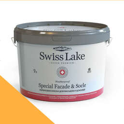 Краски Swiss Lake Special Faсade & Socle (для фасадов и цоколей) 9л. yolk sl-1068 Краски Swiss Lake Special Faсade & Socle (для фасадов и цоколей) 9л. yolk sl-1068