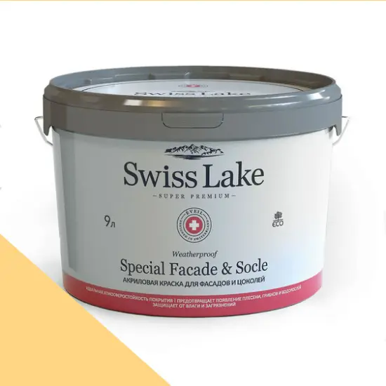 Фото Краски Swiss Lake Special Faсade & Socle (для фасадов и цоколей) 9л. my honey sl-1054 - 1 Краски Swiss Lake Special Faсade & Socle (для фасадов и цоколей) 9л. my honey sl-1054 - фото 1