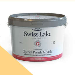 Краски Swiss Lake Special Faсade & Socle (для фасадов и цоколей) 9л. my honey sl-1054 Краски Swiss Lake Special Faсade & Socle (для фасадов и цоколей) 9л. my honey sl-1054