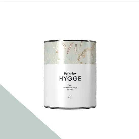 Фото Краски HYGGE Paint Fleurs 2,7л. №302 Icy Mint - 1 Краски HYGGE Paint Fleurs 2,7л. №302 Icy Mint - фото 1