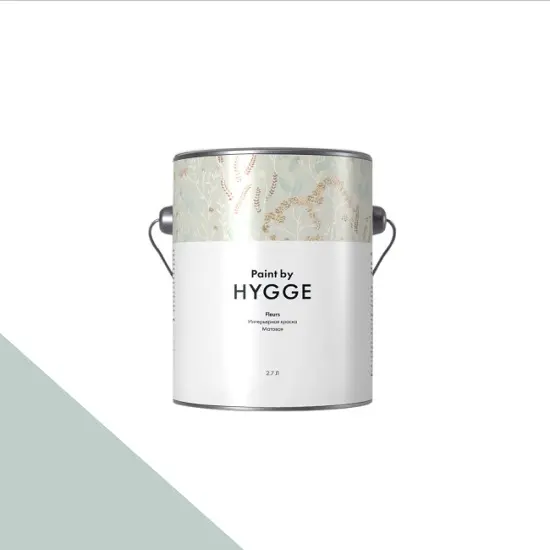 Фото Краски HYGGE Paint Fleurs 0,9 л. №302 Icy Mint - 1 Краски HYGGE Paint Fleurs 0,9 л. №302 Icy Mint - фото 1
