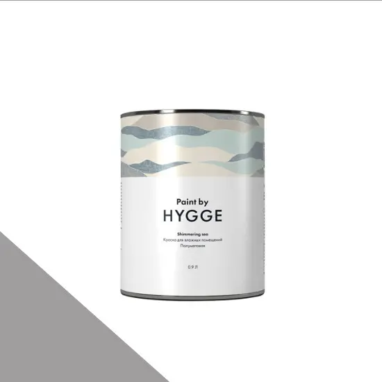 Фото Краски HYGGE Paint Shimmering Sea 0,9 л. №329 Titanium Ore - 1 Краски HYGGE Paint Shimmering Sea 0,9 л. №329 Titanium Ore - фото 1