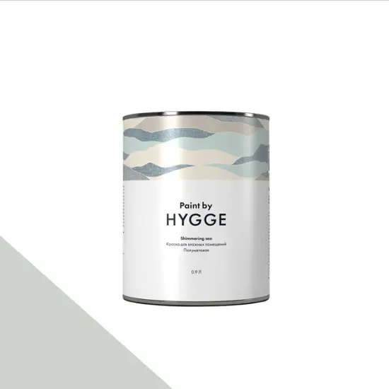Фото Краски HYGGE Paint Shimmering Sea 0,9 л. №406 Cucumber Smoothie - 1 Краски HYGGE Paint Shimmering Sea 0,9 л. №406 Cucumber Smoothie - фото 1