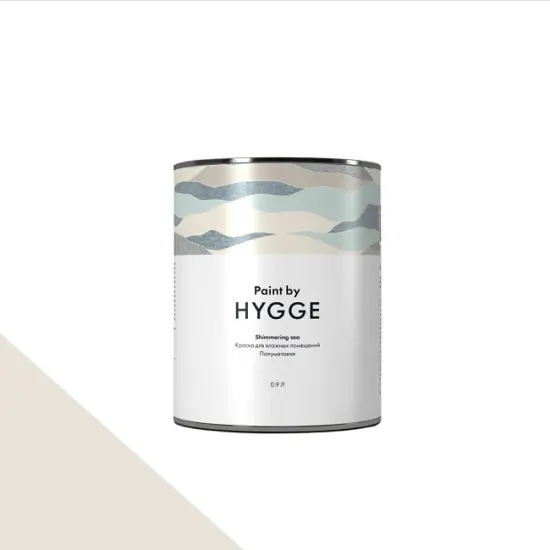 Фото Краски HYGGE Paint Shimmering Sea 0,9 л. №2 EGRET - 1 Краски HYGGE Paint Shimmering Sea 0,9 л. №2 EGRET - фото 1