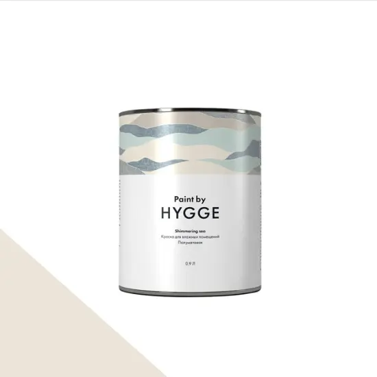 Фото Краски HYGGE Paint Shimmering Sea 0,9 л. №97 SLEEK WHITE - 1 Краски HYGGE Paint Shimmering Sea 0,9 л. №97 SLEEK WHITE - фото 1