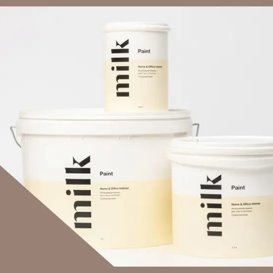 Фото Краски MILQ Paint Home & Office Intense 0,9 л. NC23-0411 Coffee Bean - 1 Краски MILQ Paint Home & Office Intense 0,9 л. NC23-0411 Coffee Bean - фото 1