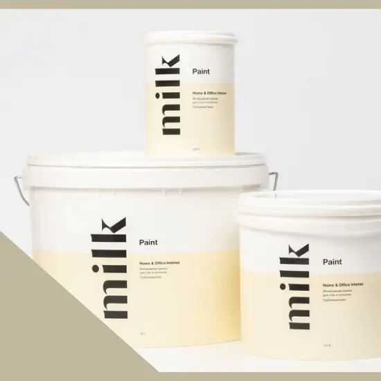 Фото Краски MILQ Paint Home & Office Intense 0,9 л. NC38-0842 Khaki Green - 1 Краски MILQ Paint Home & Office Intense 0,9 л. NC38-0842 Khaki Green - фото 1