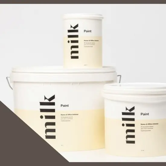 Фото Краски MILQ Paint Home & Office Intense 2.7 л. NC25-0477 Bitter Chocolate - 1 Краски MILQ Paint Home & Office Intense 2.7 л. NC25-0477 Bitter Chocolate - фото 1