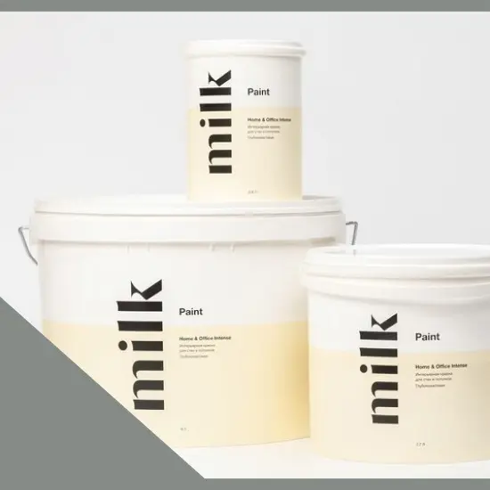 Фото Краски MILQ Paint Home & Office Intense 2.7 л. NC40-0910 Felt Hat - 1 Краски MILQ Paint Home & Office Intense 2.7 л. NC40-0910 Felt Hat - фото 1