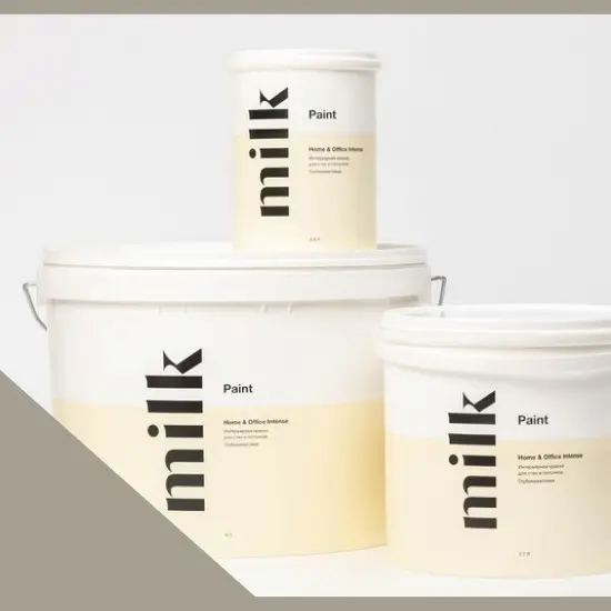 Фото Краски MILQ Paint Home & Office Intense 2.7 л. NC39-0888 Ash Ground - 1 Краски MILQ Paint Home & Office Intense 2.7 л. NC39-0888 Ash Ground - фото 1