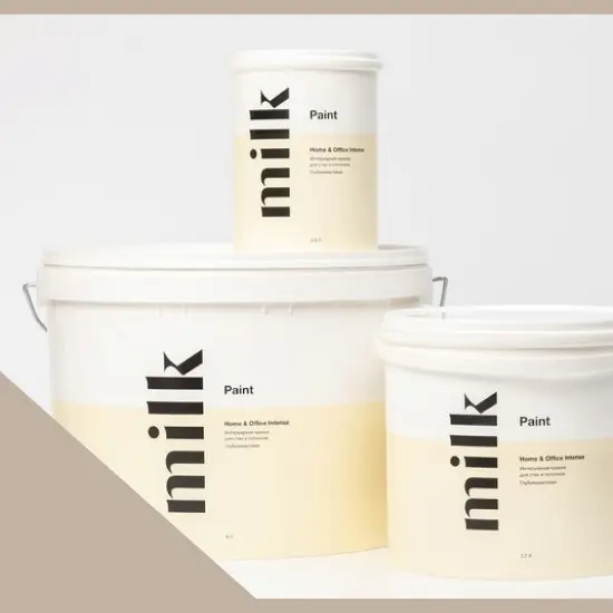 Фото Краски MILQ Paint Home & Office Intense 2.7 л. NC44-1022 Coastal Grey - 1 Краски MILQ Paint Home & Office Intense 2.7 л. NC44-1022 Coastal Grey - фото 1